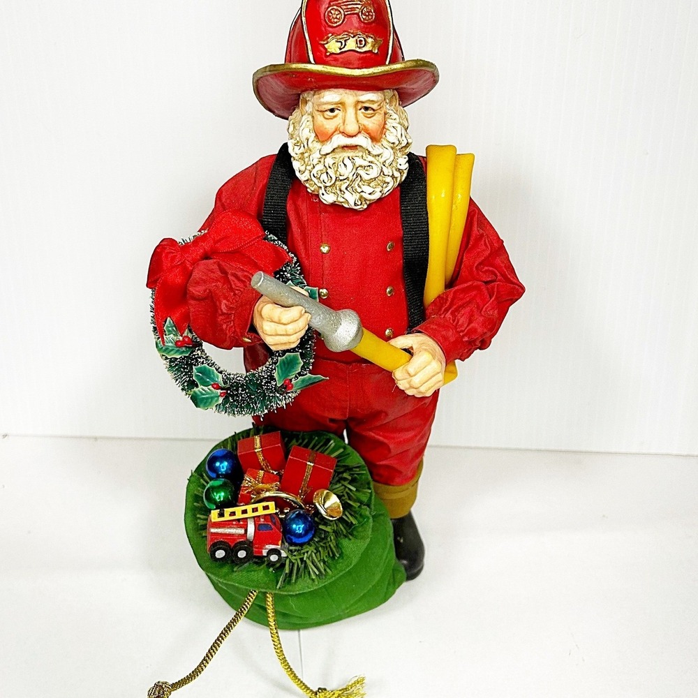 Possible‎ Dreams Clothtiques Fireman Santa Firefighter 1992